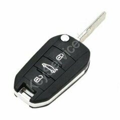 Корпус Выкидного ключа для Peugeot 2014+ HU83 - 3кн