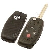 Корпус Выкидного ключа - Toyota - TOY43-4кн (овал) (FT-25)