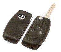 Корпус Выкидного ключа - Toyota - TOY43-3кн (овал) (FT-21)