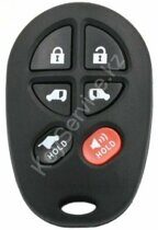 Пульт - Xhorse - XKTO08EN-4+1b Toyota Sienna