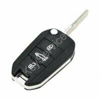 Корпус Выкидного ключа для Peugeot 2014+ HU83 - 3кн