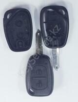 Корпус ключа - Renault - NE73-2кн
