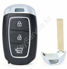 Корпус смарт ключа - Hyundai Santa-FE 2019+ - 3кн