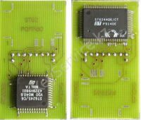 Адаптер ST62xx PQFP52 PQFP80