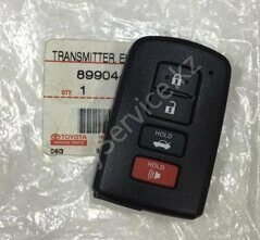 Смарт ключ для Toyota Camry (Тойота Камри) с 2011 по 2017 г.