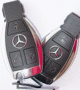 изготовление смарт ключа - оригинал рыбка хром не разборная на Mercedes-Benz w203 w204 w207 w208 w210 w211 w212 w219 w220 w221 w164