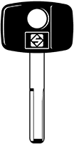Автопластик сложный - HU43P  (Silca)