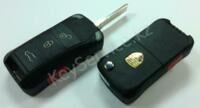 Выкидной ключ с чипом для Porsche 3-кн. 315mhz