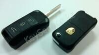 Выкидной ключ с чипом для Porsche 3-кн. 433mhz