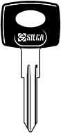 Автопластик - HU32P  (Silca)