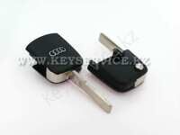 Передняя часть пульта Audi (овал крепеж выкид) + HU66T, без чипа